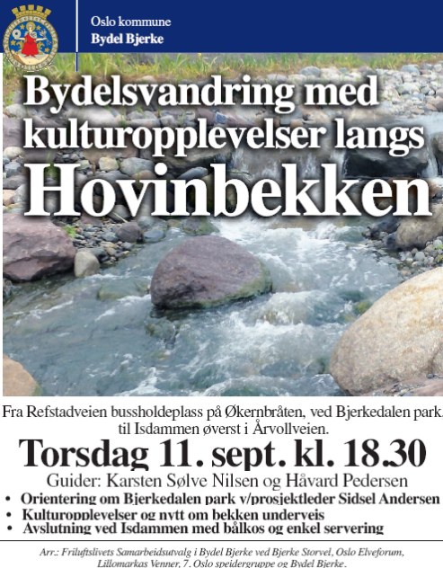 Bydelsvandring Hovinbekken