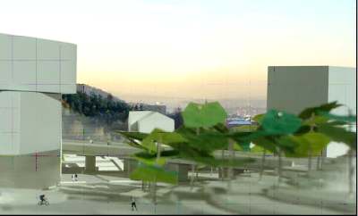 Modellfoto fra Nils Hansens vei