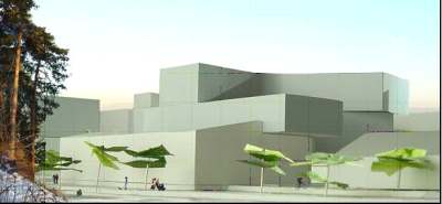 Modellfoto fra Jernbaneveien