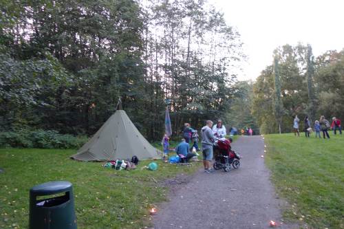 Lysvandring Alnaelva 2015