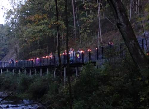 Lysvandring Alnaelva 2015